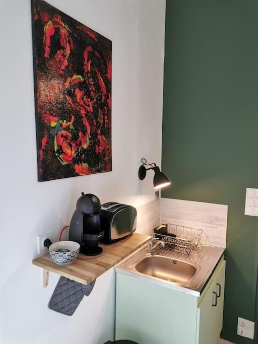 Cozy D'Opale Charmant T1 Bord De Mer Cour Privee Et Clot Wifi 3 Pers Animaux Acceptes Gratuit Apartment Berck Bagian luar foto