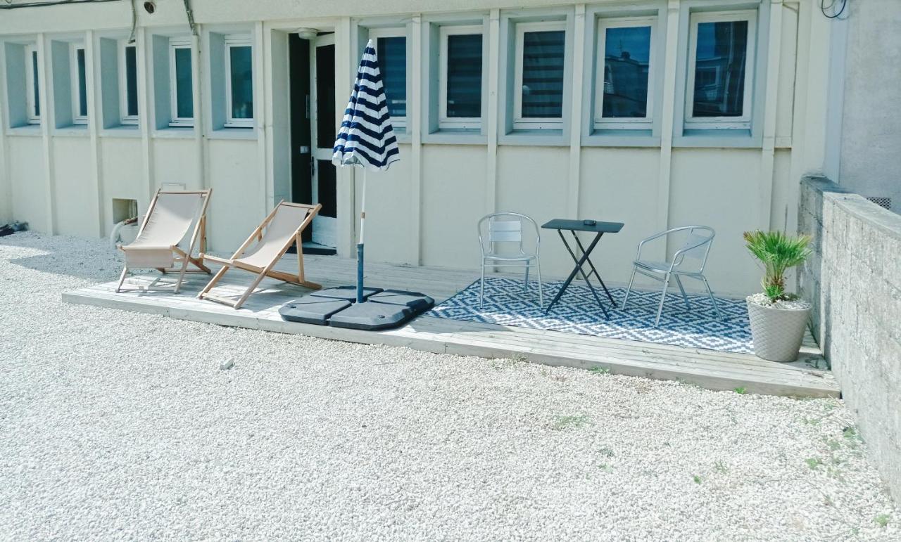 Cozy D'Opale Charmant T1 Bord De Mer Cour Privee Et Clot Wifi 3 Pers Animaux Acceptes Gratuit Apartment Berck Bagian luar foto